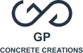 GP Concrete Creations logo